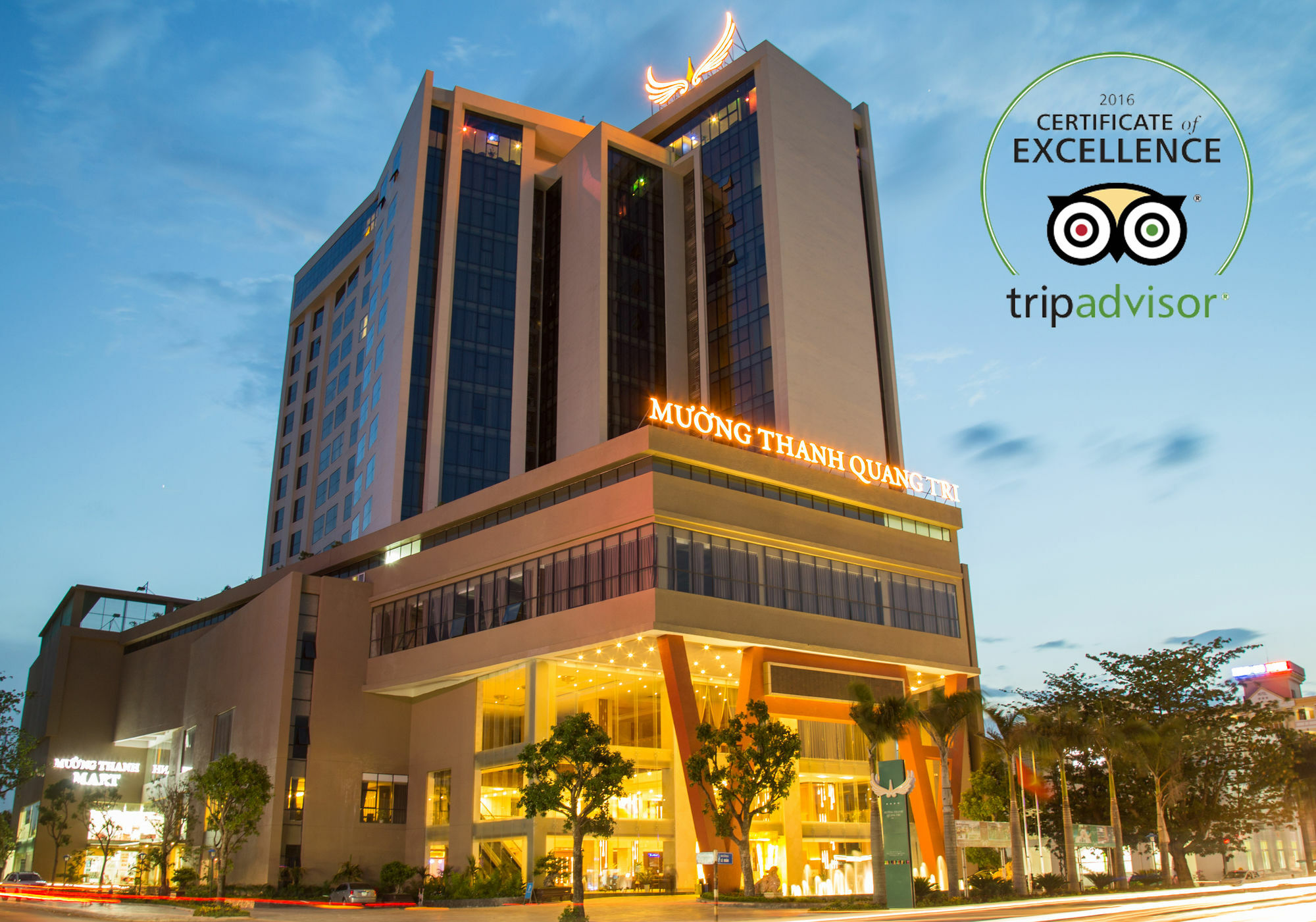 Muong Thanh Grand Quang Tri Hotel Экстерьер фото